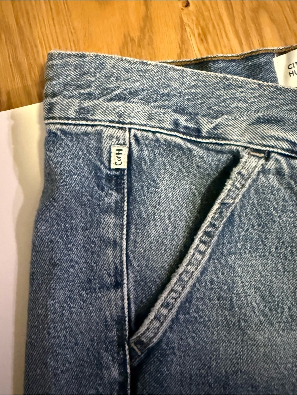 Citizens of Humanity Ines Utility Trouser Jeans - Size 27 - Picture 8 of 14